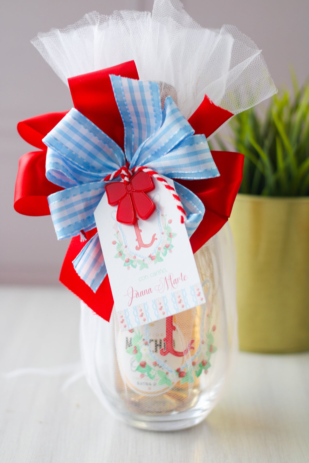 Bubbles & Cheers Gift Set Berry Strawberry - LL Studio