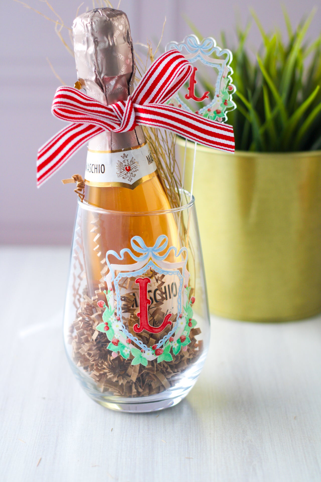 Bubbles & Cheers Gift Set Berry Strawberry - LL Studio