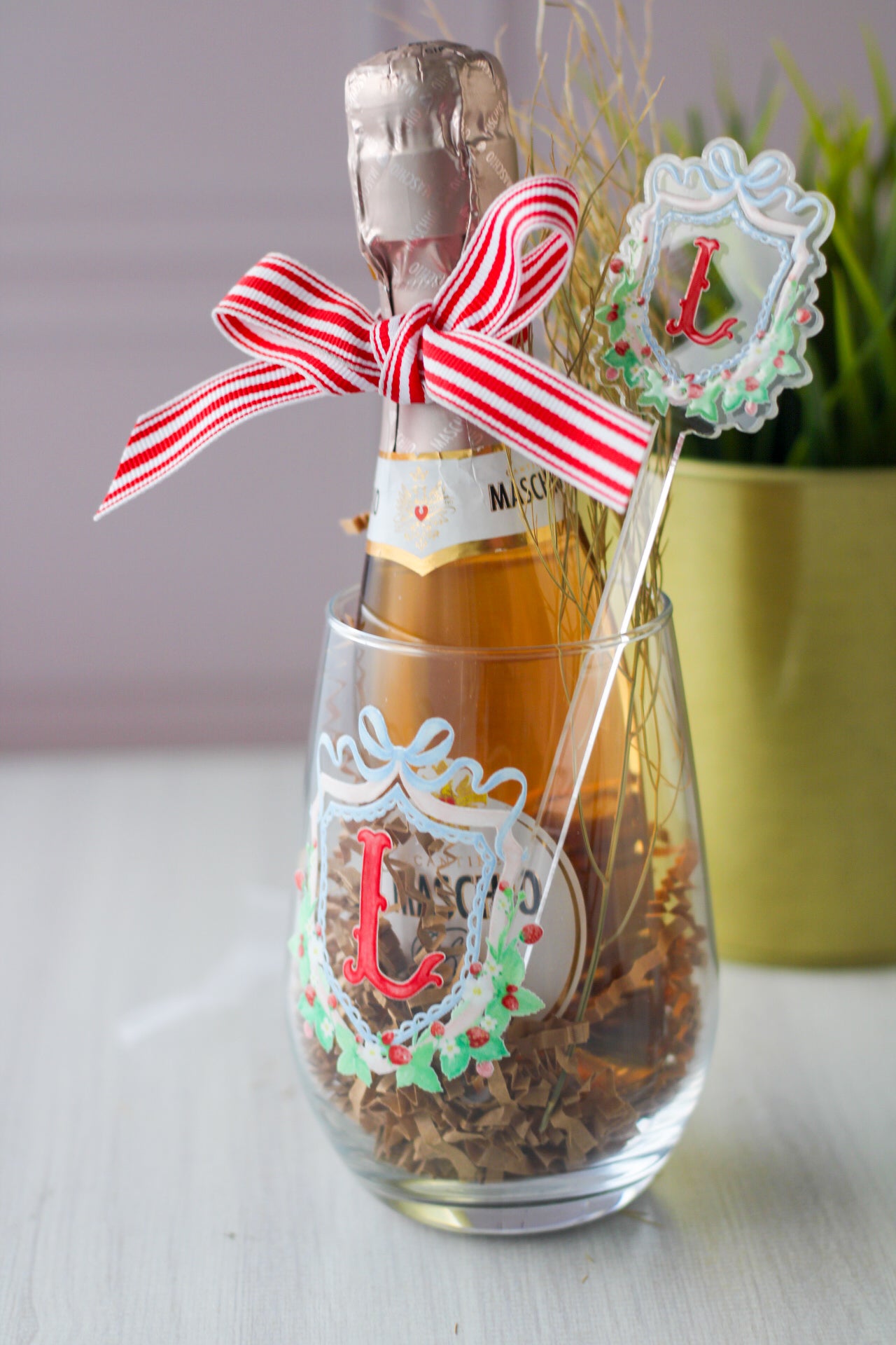 Bubbles & Cheers Gift Set Berry Strawberry - LL Studio