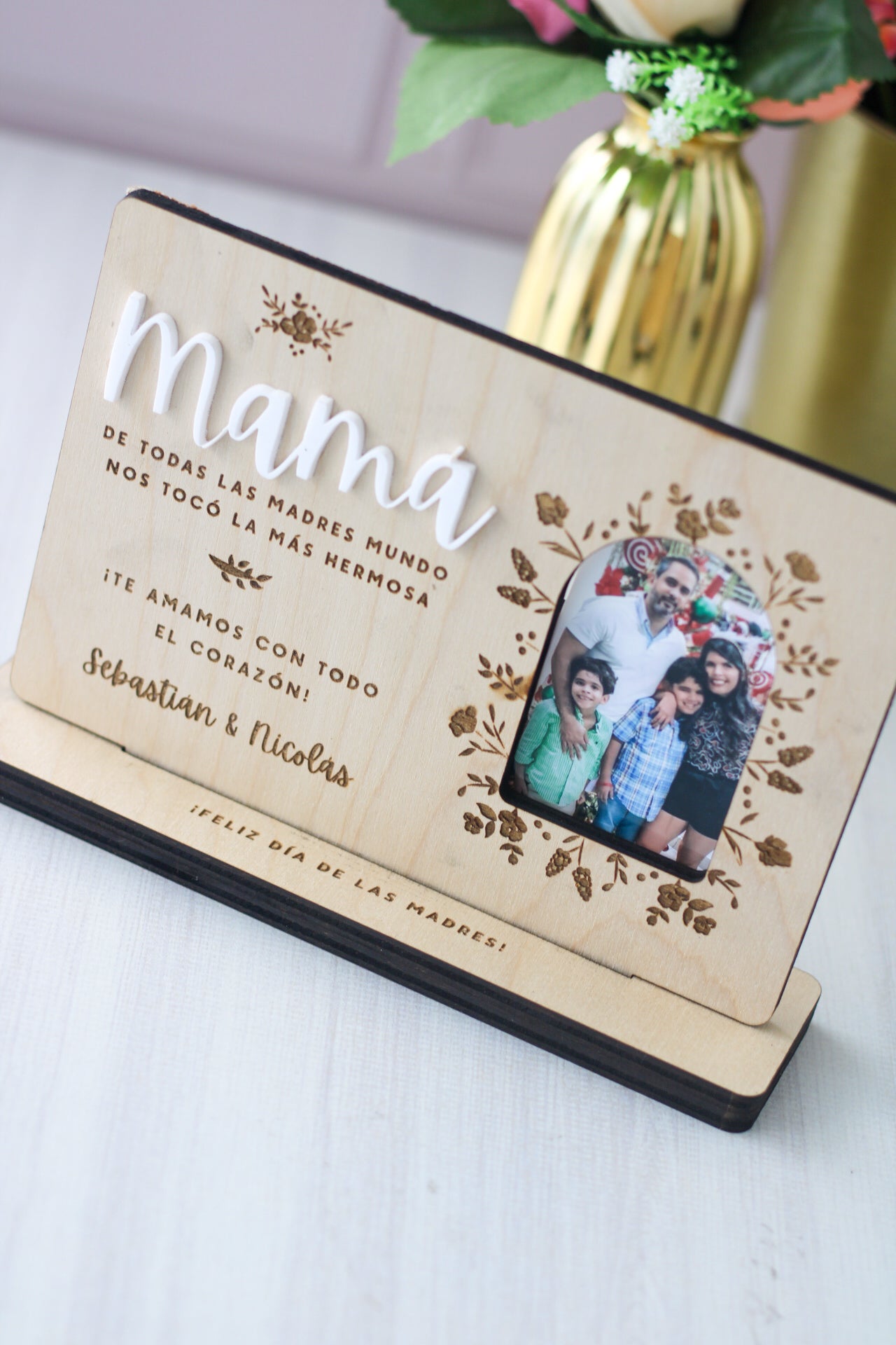 Portarretrato Mamá Florece - LL Studio