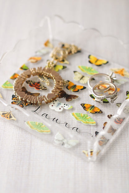 Acrylic Trinket Tray Farfalle - LL Studio