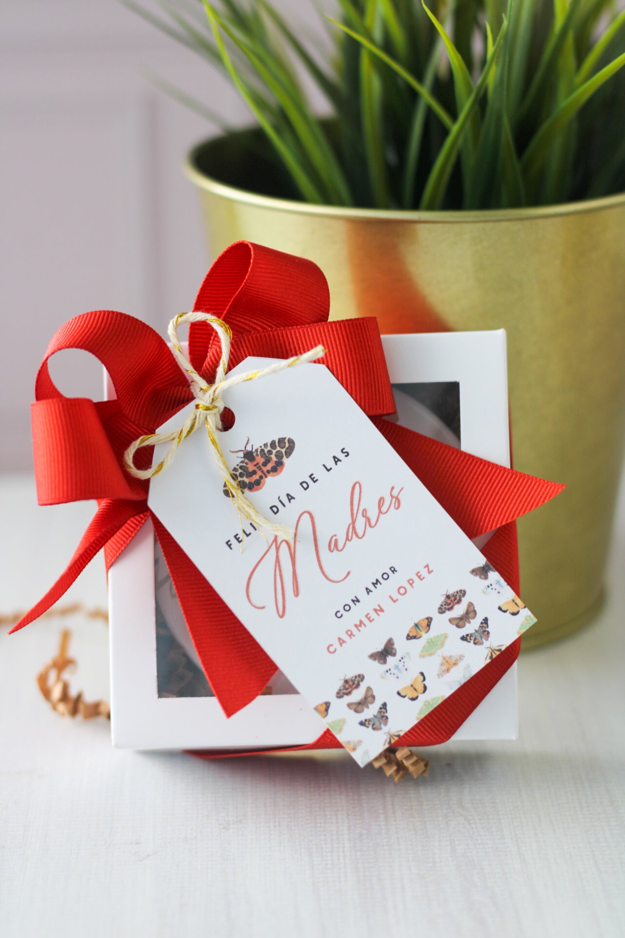 Ring Dish Deluxe Gift Set Farfalla - LL Studio