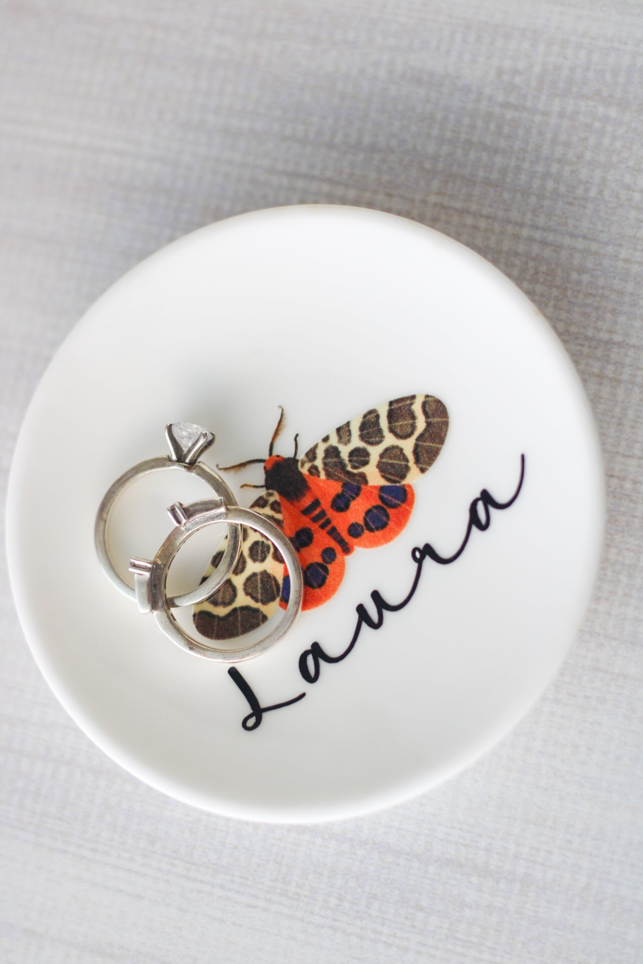 Ring Dish Deluxe Gift Set Farfalla - LL Studio
