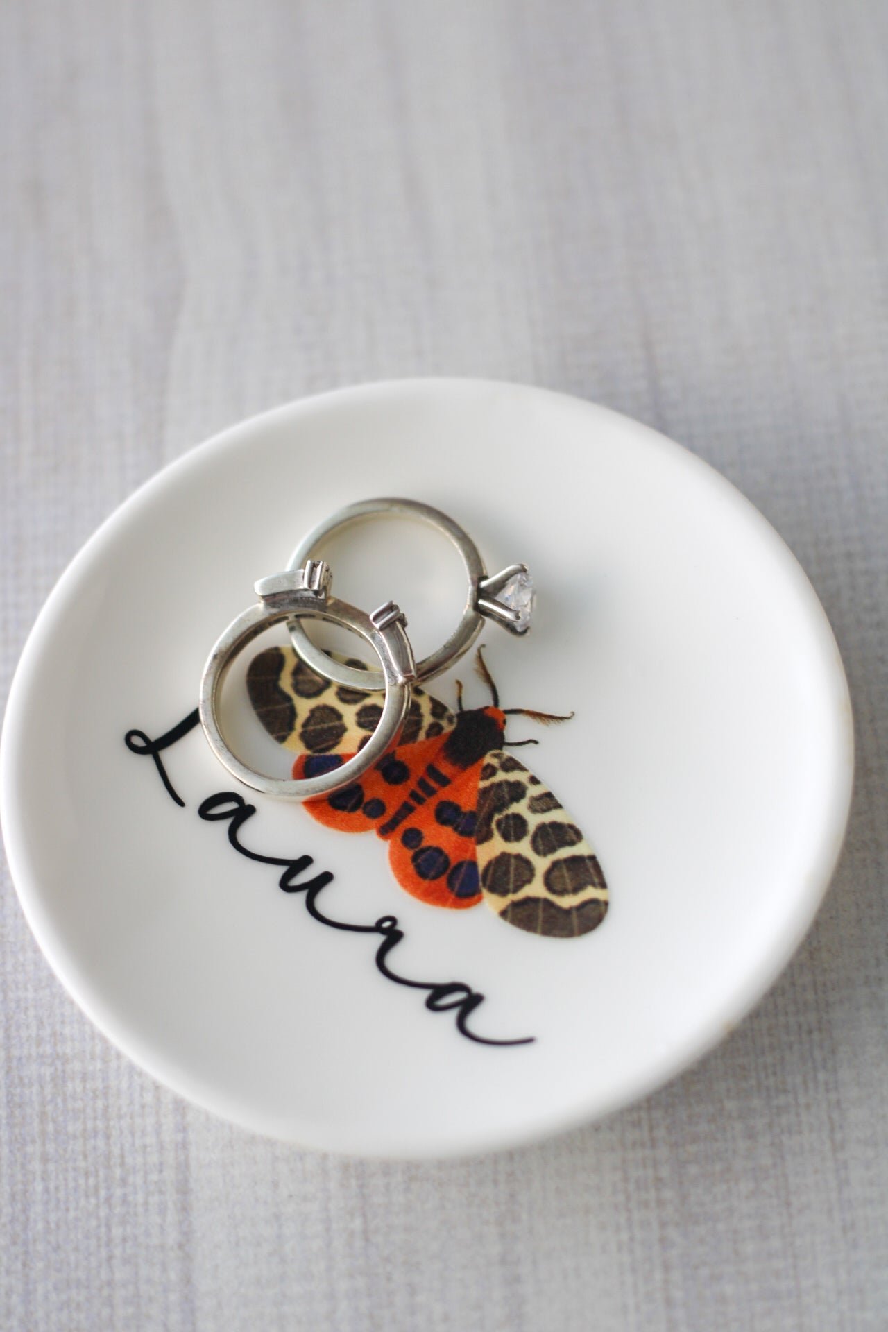 Ring Dish Deluxe Gift Set Farfalla - LL Studio