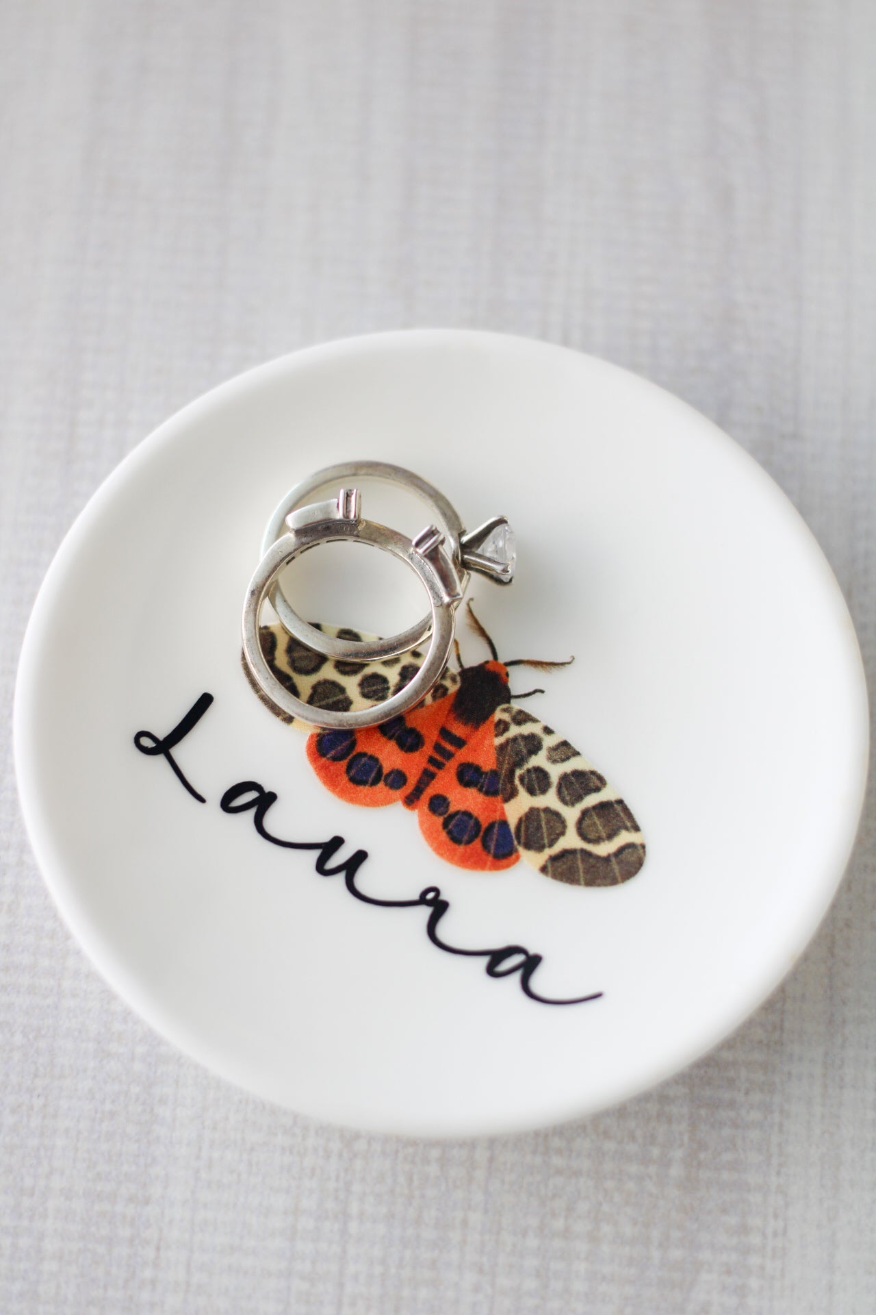 Ring Dish Deluxe Gift Set Farfalla - LL Studio