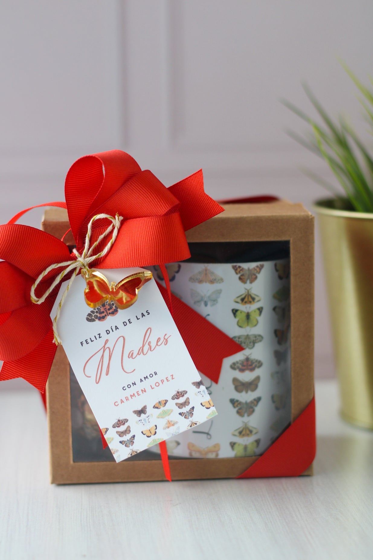 Sweet Morning Coffee Mug Gift Set Farfalle - LL Studio