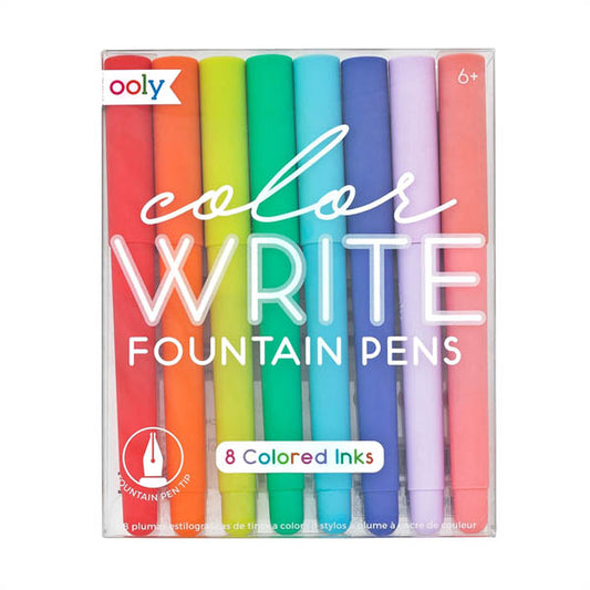 OOLY - Color Write Fountain Pens - Set of 8