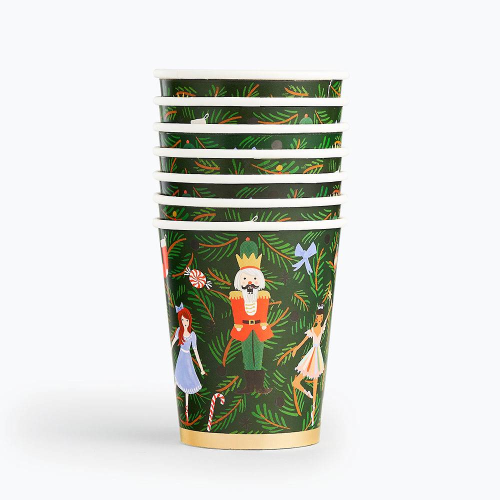 Rifle Paper Co. - Paper Cups - Nutcracker