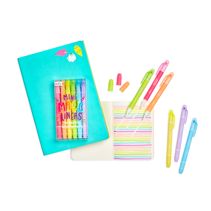 OOLY - Mini Magic Liners Erasable Highlighters - Set of 6