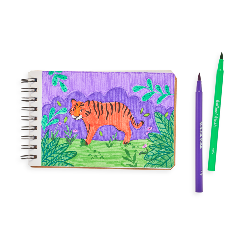 OOLY - Brilliant Brush Markers - Set of 12