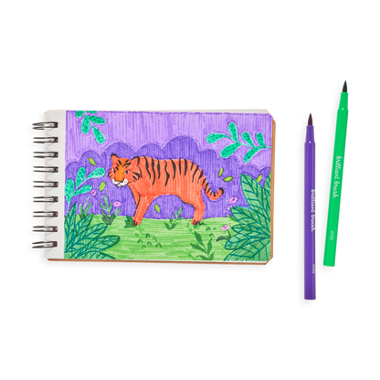 OOLY - Brilliant Brush Markers - Set of 12