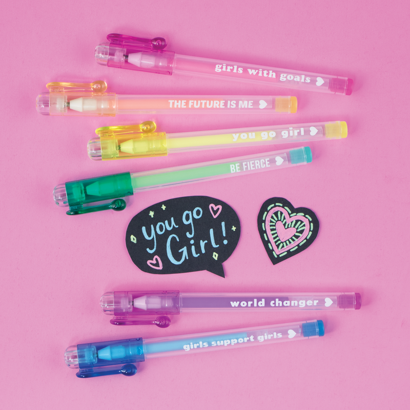 OOLY - Grl Pwr Mini Scented Pastel Gel Pens - Set of 6