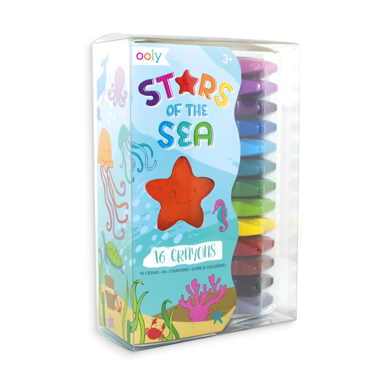 OOLY - Stars of the Sea Crayons - Set of 16