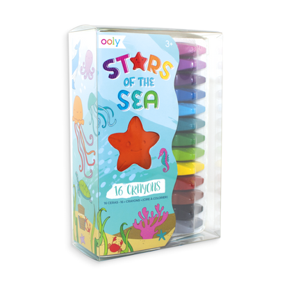 OOLY - Stars of the Sea Crayons - Set of 16