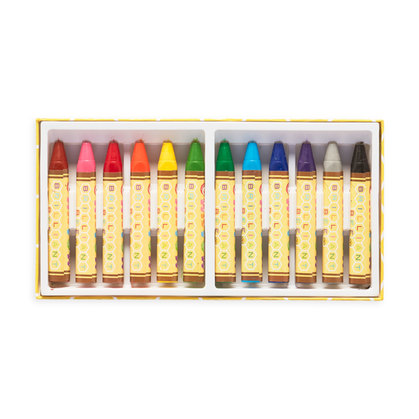 OOLY - Brilliant Bee Crayons - Set of 12
