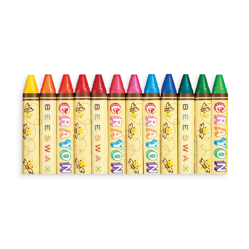 OOLY - Brilliant Bee Crayons - Set of 12
