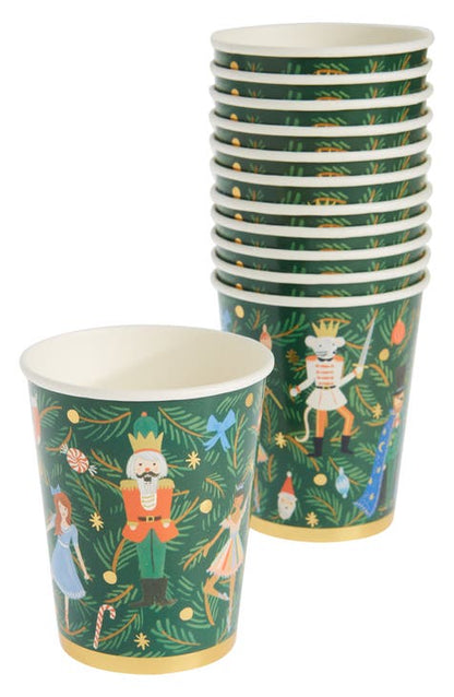 Rifle Paper Co. - Paper Cups - Nutcracker