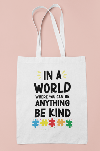 Canva Bag “Sonrisas en Full Color - Autism Awareness” - Be Kind