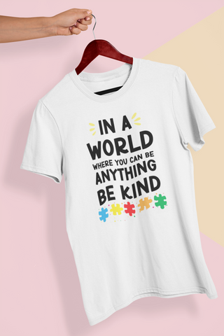 T-Shirt  - “Sonrisas en Full Color - Autism Awareness” - Be Kind