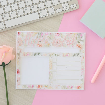 Post- it + Pen Holder Desk Organizer | Bonjour Dalia