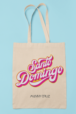Manny Cruz - Canvas Bag - Santo Domingo
