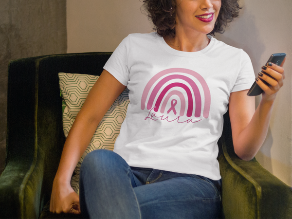 T-Shirt Rainbow - Ellas Contra el Cáncer