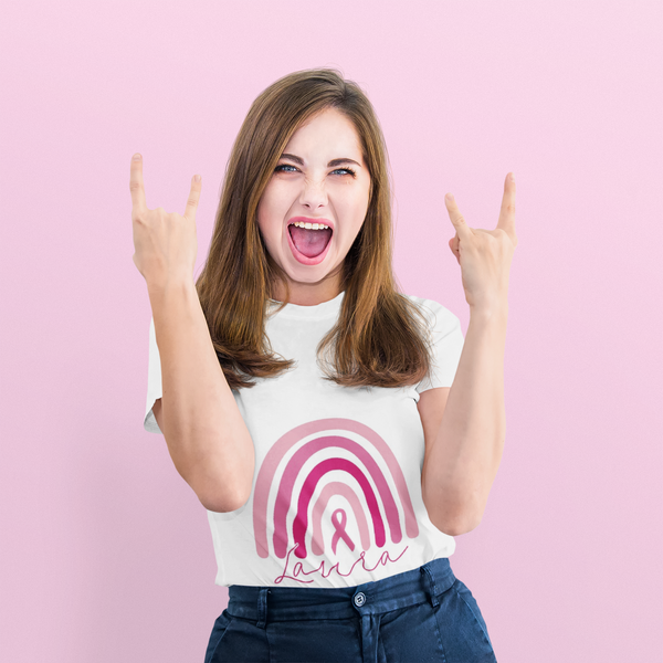 T-Shirt Rainbow - Ellas Contra el Cáncer