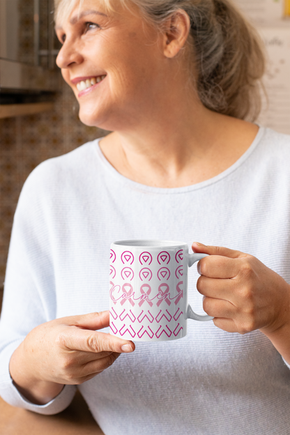 Mug Ribbons - Ellas Contra el Cáncer