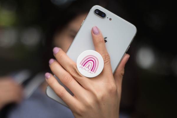Pop Socket Rainbow - Ellas Contra el Cáncer