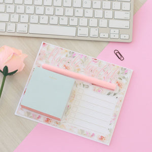 Post- it + Pen Holder Desk Organizer | Bonjour Dalia