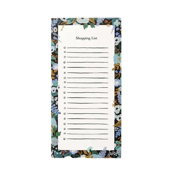 Rifle Paper Co - Garden party blue Market Pad