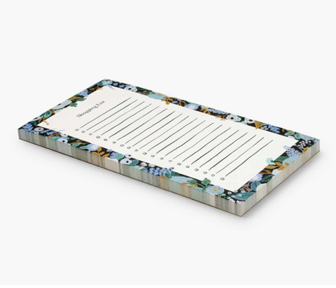 Rifle Paper Co - Garden party blue Market Pad