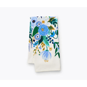 Rifle Paper Co - Garden party blue tea towel