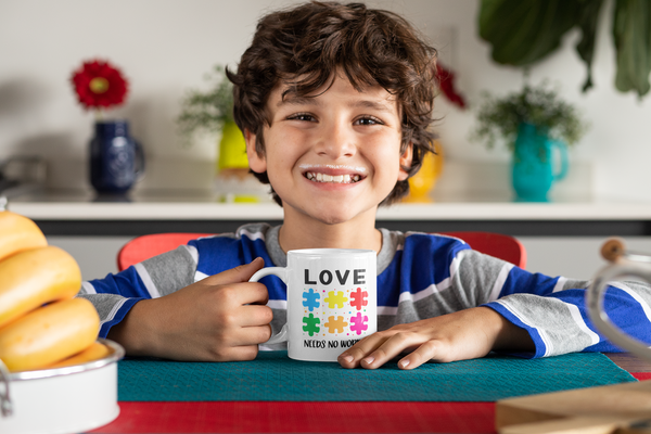 Mug “Autism Awareness” - Love needs NO words