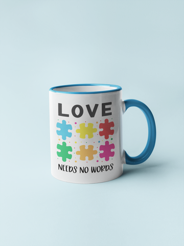 Mug “Autism Awareness” - Love needs NO words