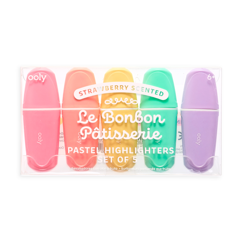 OOLY - Le BonBon Patisserie Scented Pastel Highlighters - Set of 5