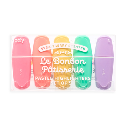 OOLY - Le BonBon Patisserie Scented Pastel Highlighters - Set of 5
