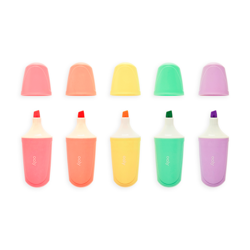 OOLY - Le BonBon Patisserie Scented Pastel Highlighters - Set of 5