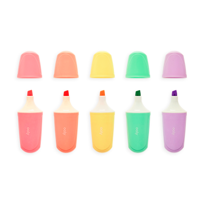 OOLY - Le BonBon Patisserie Scented Pastel Highlighters - Set of 5