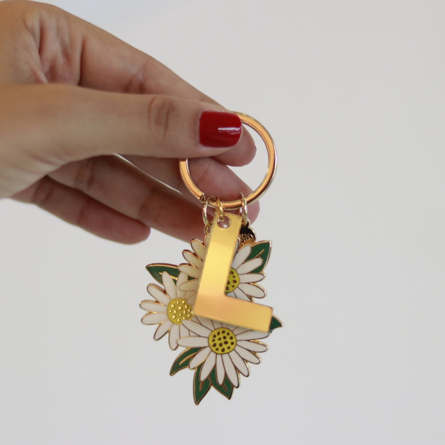 Llavero "Scooter Girl" - Enamel Keychain Rifle Paper Co.