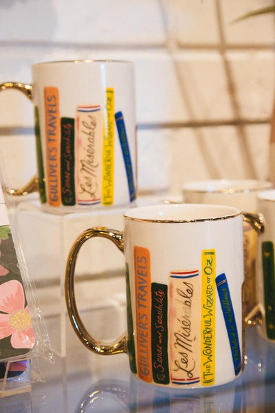 Rifle Paper Co. - Porcelain Mug - Book Club