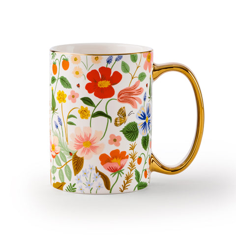Rifle Paper Co. - Porcelain Mug - Strawberry Fields