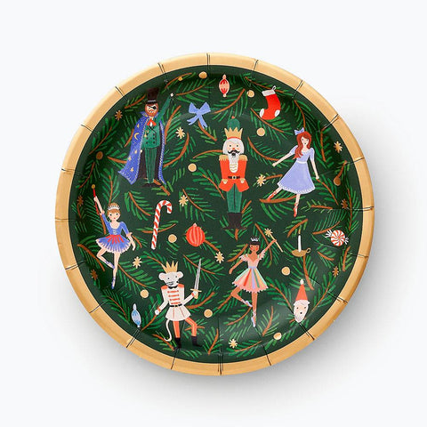 Rifle Paper Co - Holliday Small Plates - Nutcracker