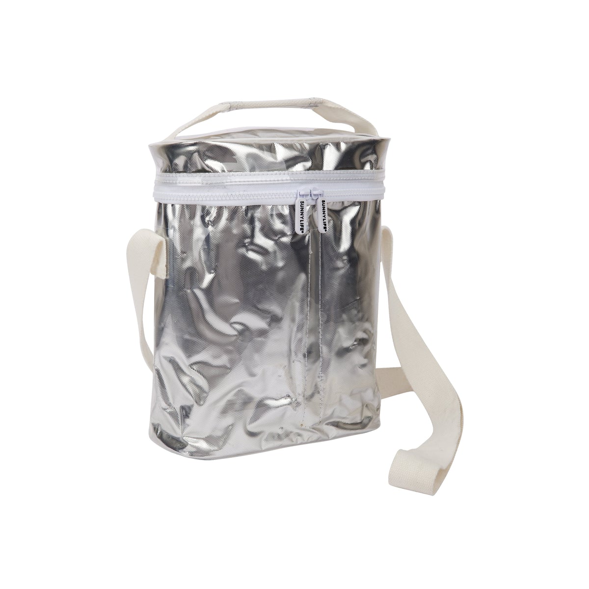 Sunnylife - Cooler Drinks Bag - Metallic Silver