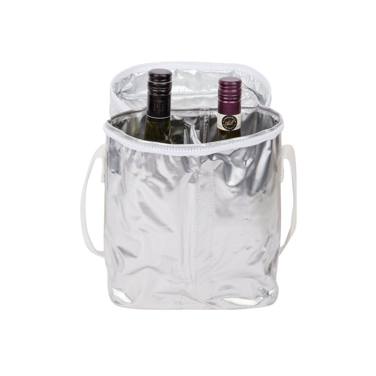Sunnylife - Cooler Drinks Bag - Metallic Silver