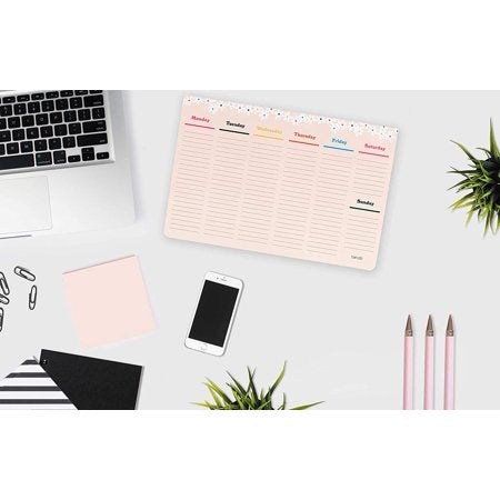 Ban.Do - WEEK-TO-WEEK MEGA DESK NOTEPAD - DAISIES