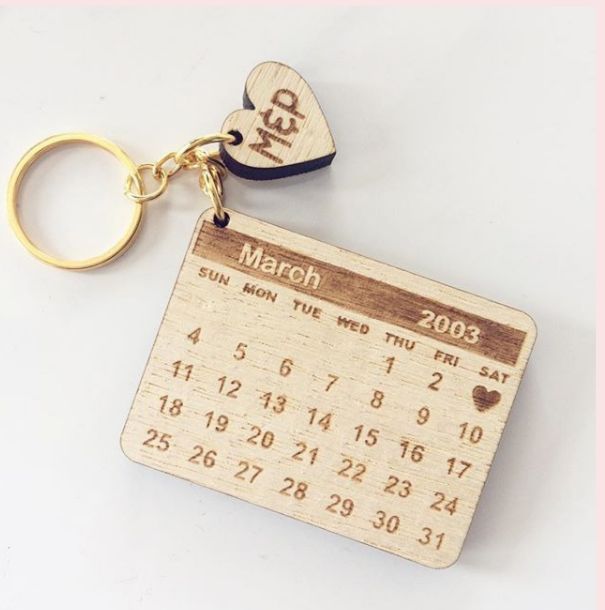 LLavero Calendario de amor