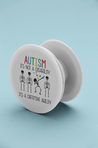 Phone Grip - Sonrisas a Full Color for  Autism¨ - It´s Not a Disability is a Different Ability