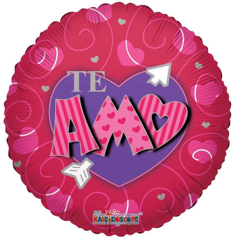 18″ BV Te Amo Funky Heart