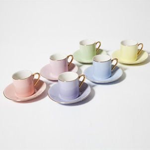 Set de Tazas Pastels - Expresso